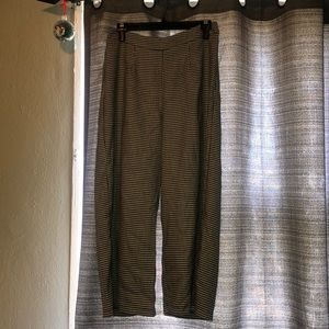 Black and White Trousers